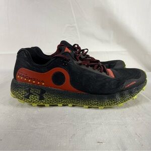 Size 15 - Under Armour HOVR Machina Off Road Black High-Vis Yellow